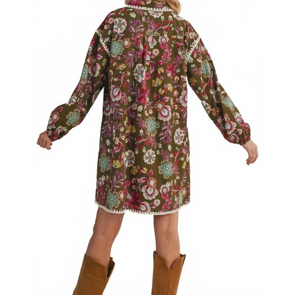 NEW &MERCI sarah dress in brown - Picture 5 of 5